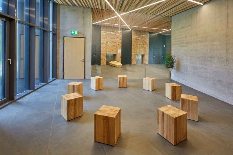 Projekt Krematorium Technik, Geb&auml;ude Innenansicht