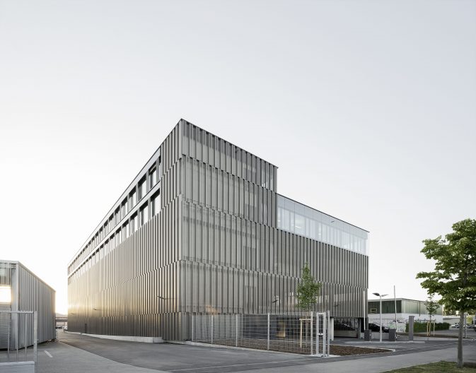 Lager- und Werkstattgeb&auml;ude HVG, Aussenansicht
