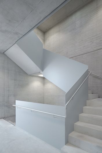 Lager- und Werkstattgeb&auml;ude HVG, Treppenhaus