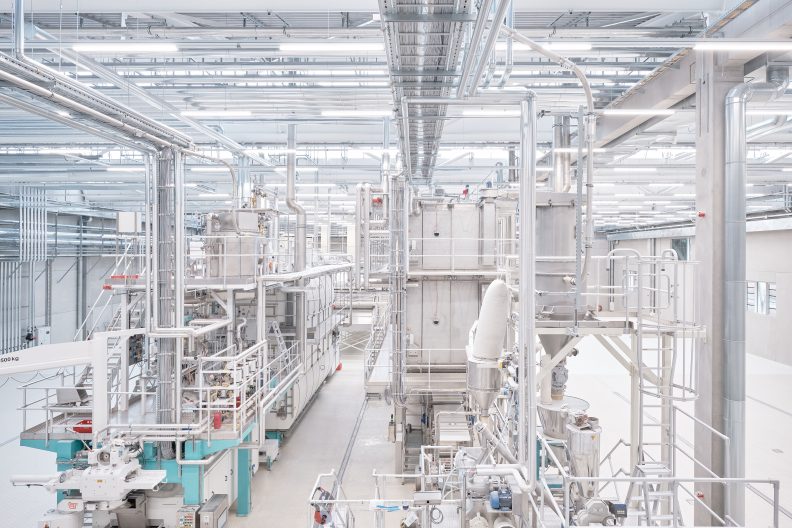 Produktionsgeb&auml;ude Albgold, Innenansicht