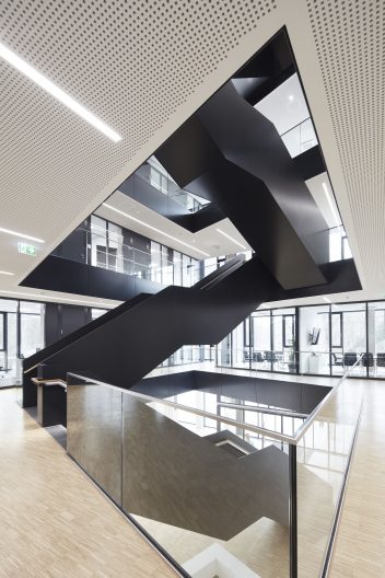 Innovation Hub @ KIT Zeiss fuer Nething Architekten – Neu-Ulm Innovation Hub KIT, Innenansicht