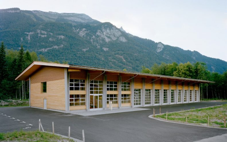 B01_Bild 01 Projekt Forstwerkhof, Gebäude Aussenansicht