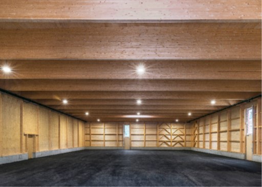 Projekt Fundusgeb&auml;ude, Innenansicht