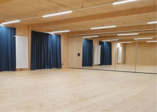 Projekt Fundusgeb&auml;ude, Innenansicht
