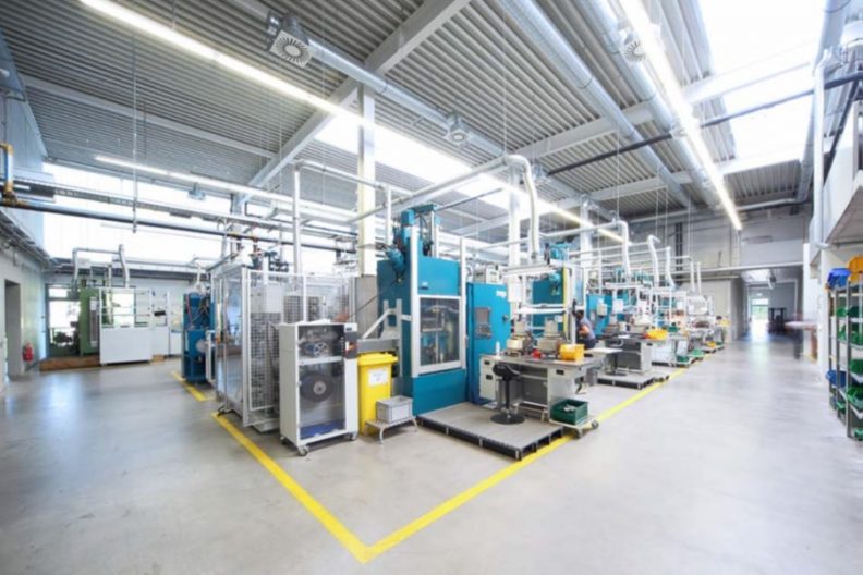 Produktionshalle Neddermann, Innenansicht