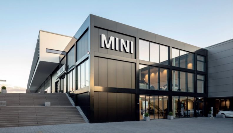 Multifunktionsgeb&auml;ude Martin, Fassade