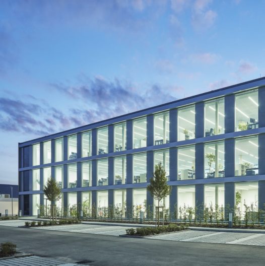 Neubau S&uuml;derweiterung EMAG, Aussenansicht