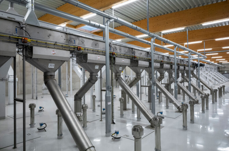 Innenperspektive der Castellm&uuml;hle Krefeld