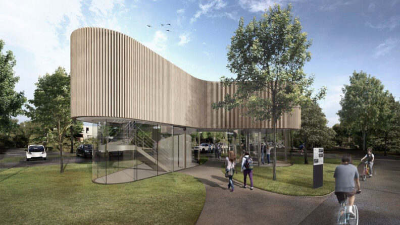 2022_B41_Energiezentrale Schönau Rendering Energiezentrale Schönau