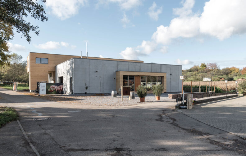 Au&szlig;enperspektive Weingut Idler
