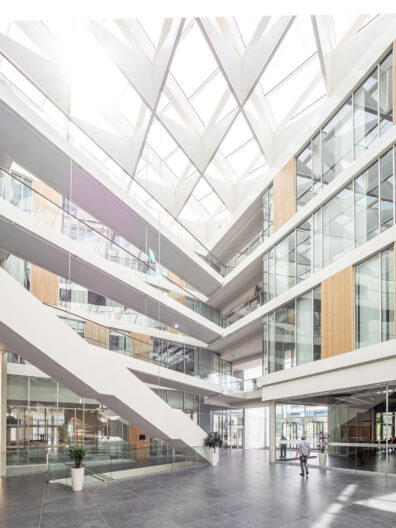 Innenperspektive Forschungsgeb&auml;ude Sartorius Campus
