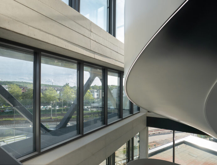 Mühleisen + Partner__Industriebaupreis 2024 Treppenhaus, Foto M+P